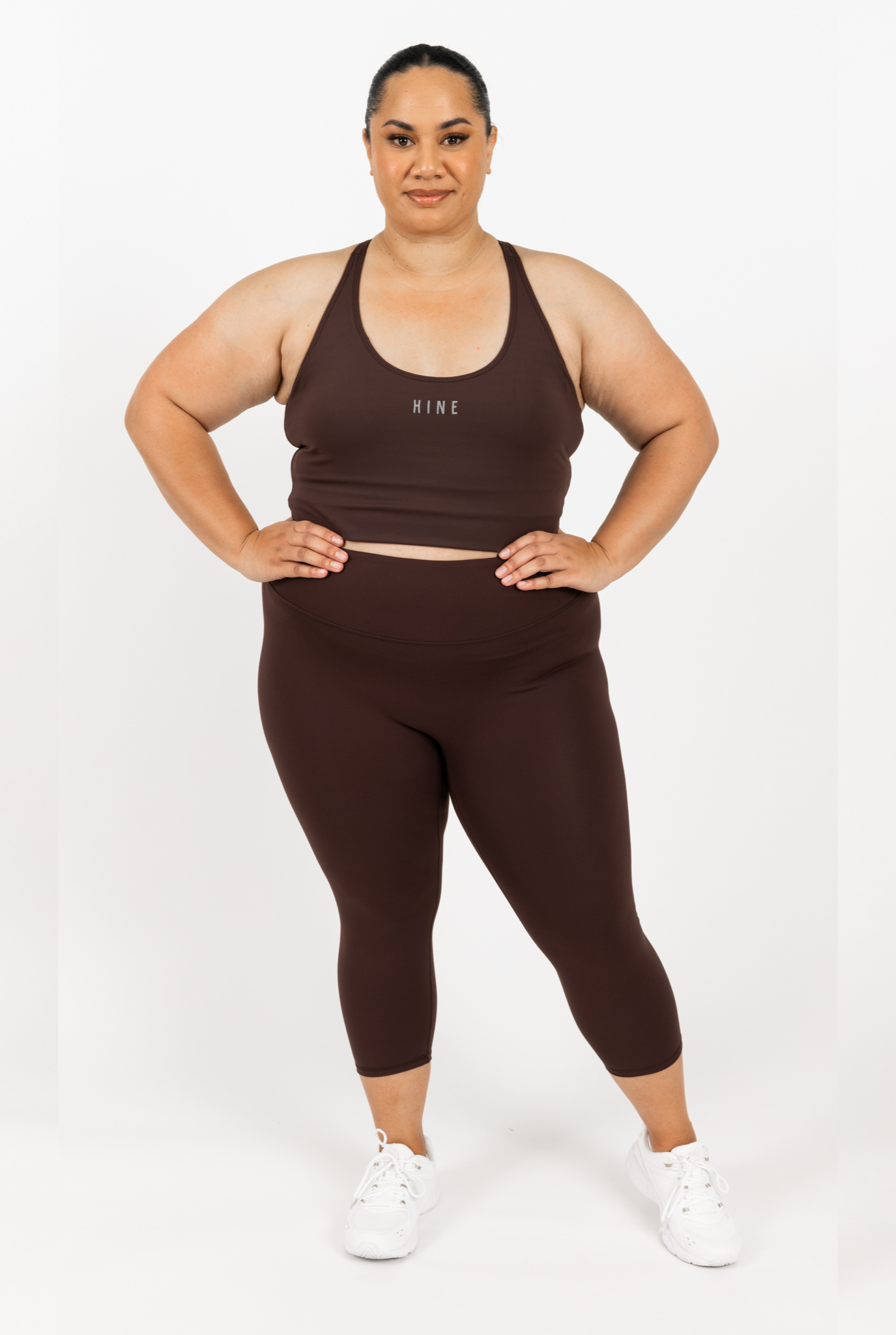 STAPLE 7/8 LEGGINGS ESPRESSO