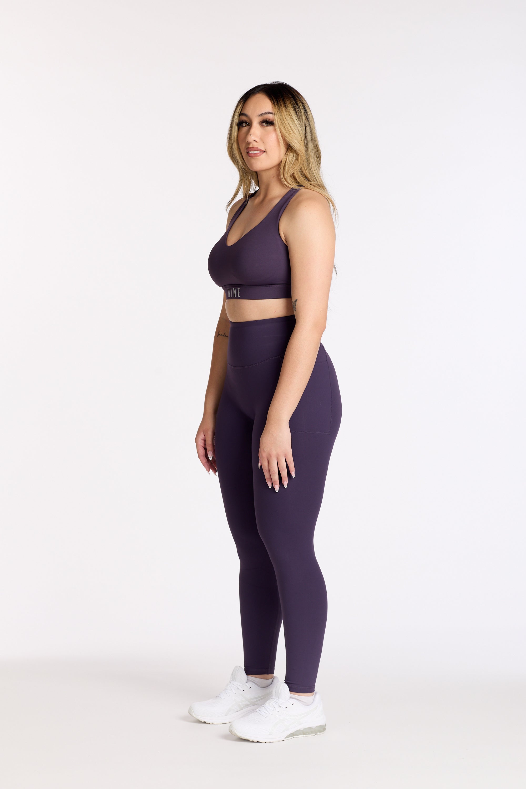 STAPLE W/ POCKET FULL LENGTH LEGGINGS MIDNIGHT