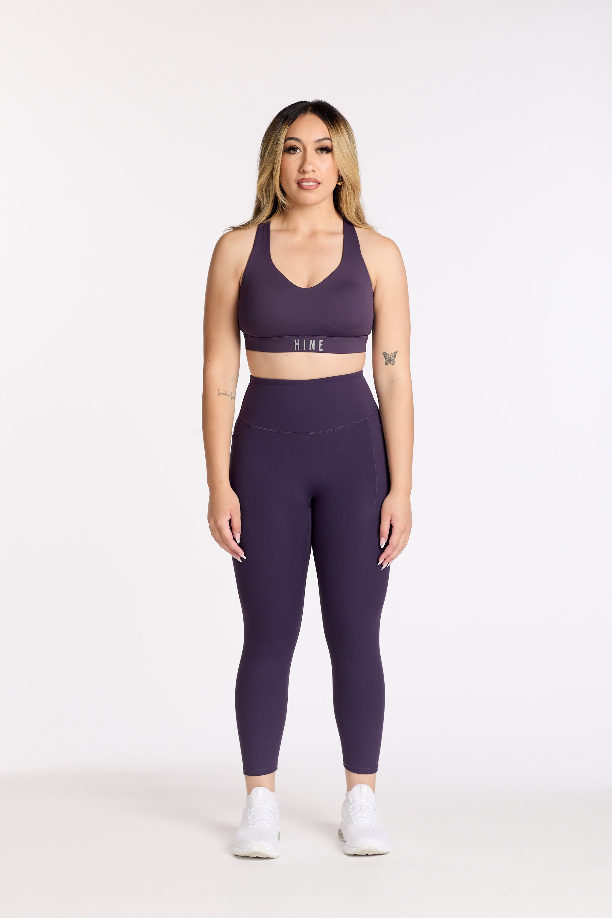 STAPLE W/ POCKET 7/8 LEGGINGS MIDNIGHT