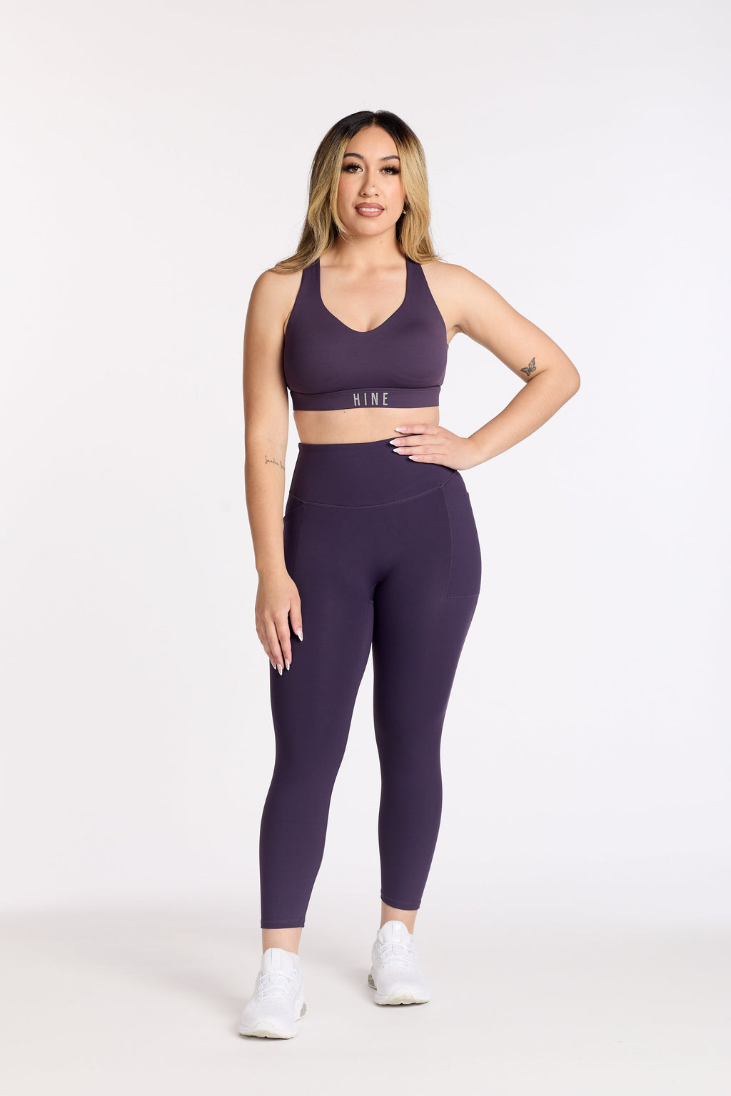 STAPLE W/ POCKET 7/8 LEGGINGS MIDNIGHT