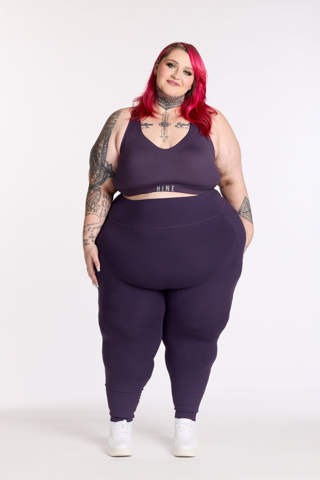 STAPLE W/ POCKET FULL LENGTH LEGGINGS MIDNIGHT