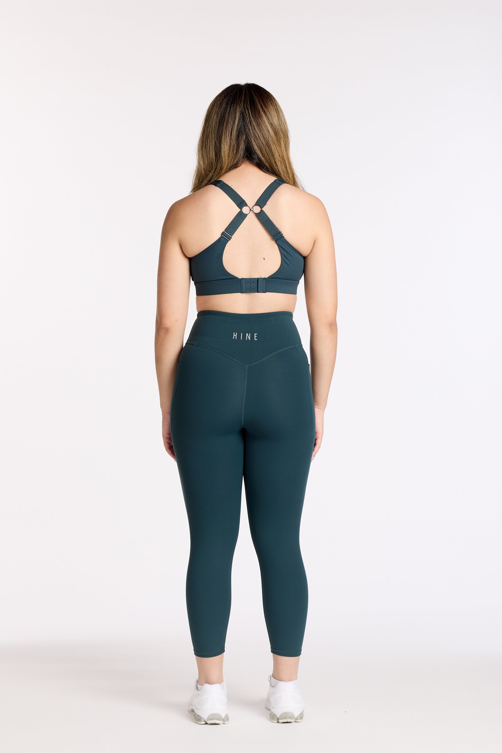 STAPLE W/ POCKET 7/8 LEGGINGS JADE