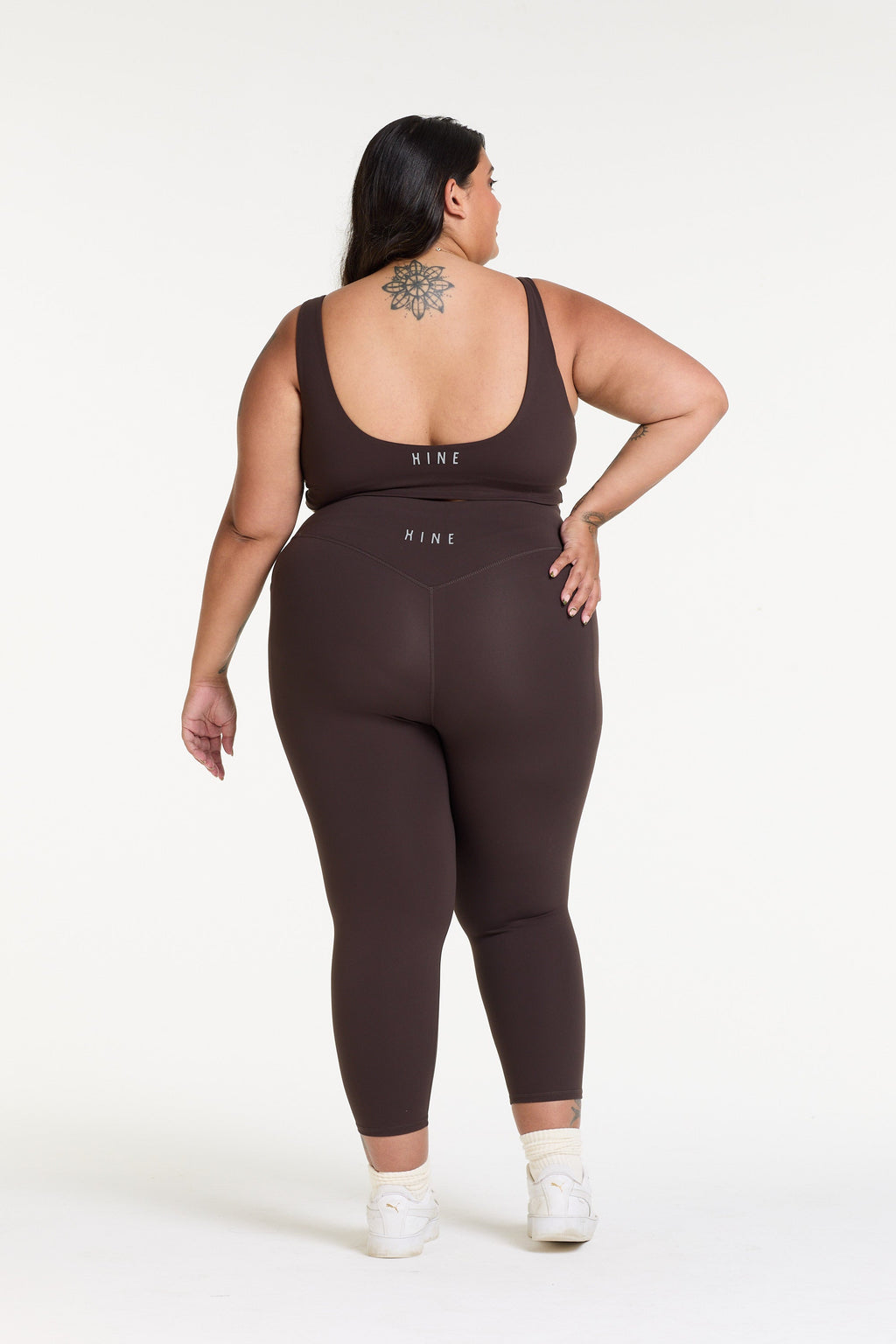 STAPLE W/ POCKET 7/8 LEGGINGS COCOA