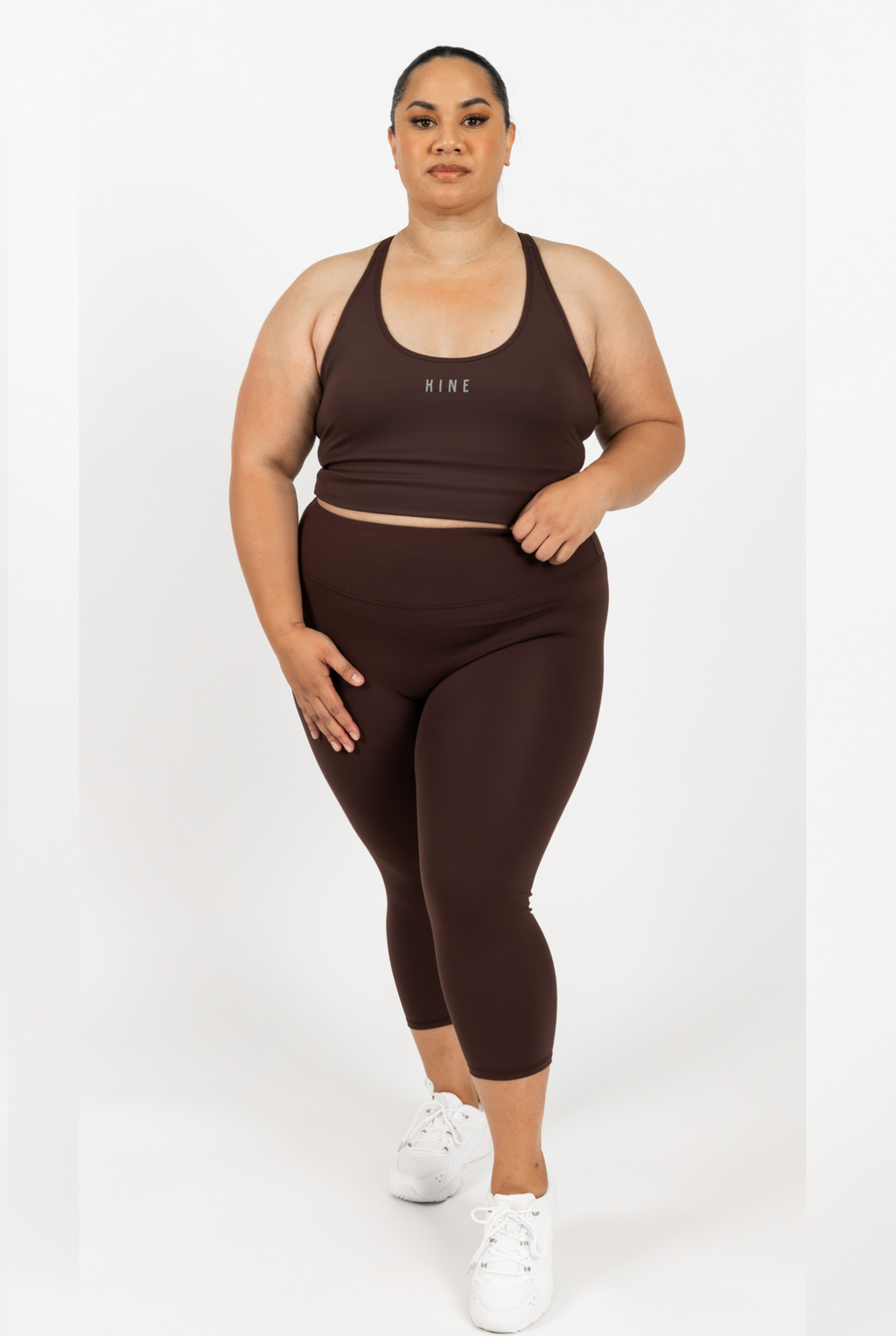 STAPLE 7/8 LEGGINGS ESPRESSO