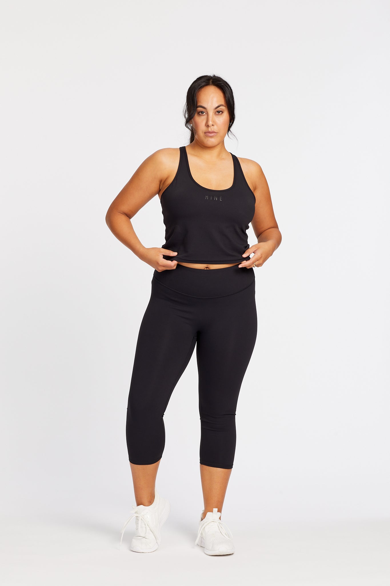 STAPLE 7/8 LEGGINGS ONYX