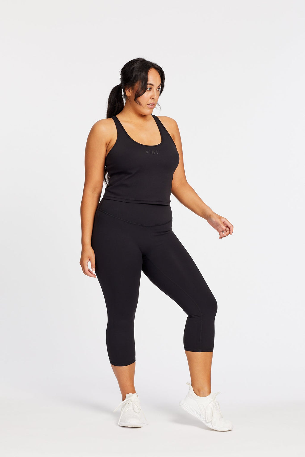 STAPLE 7/8 LEGGINGS ONYX