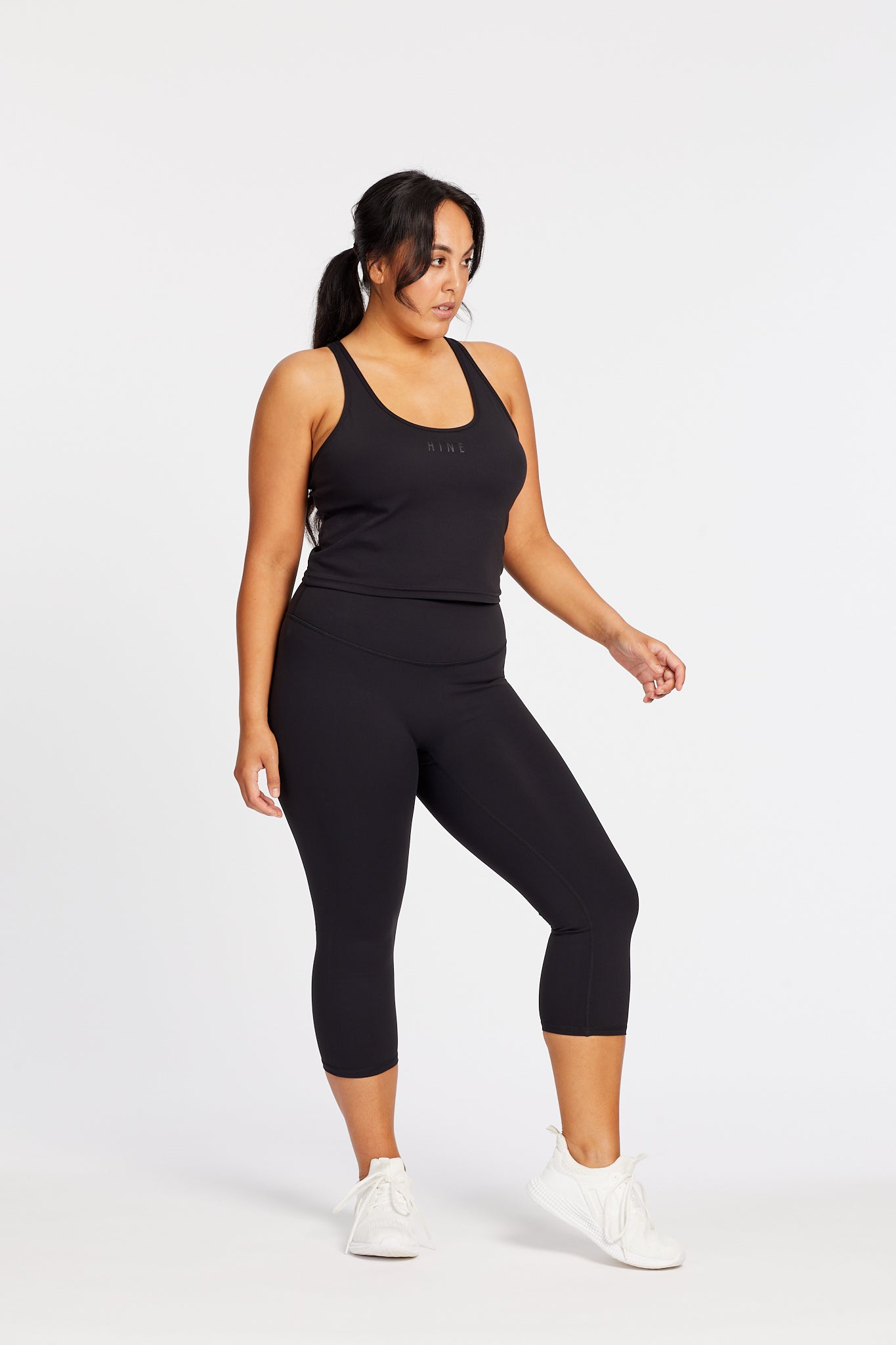 STAPLE 7/8 LEGGINGS ONYX