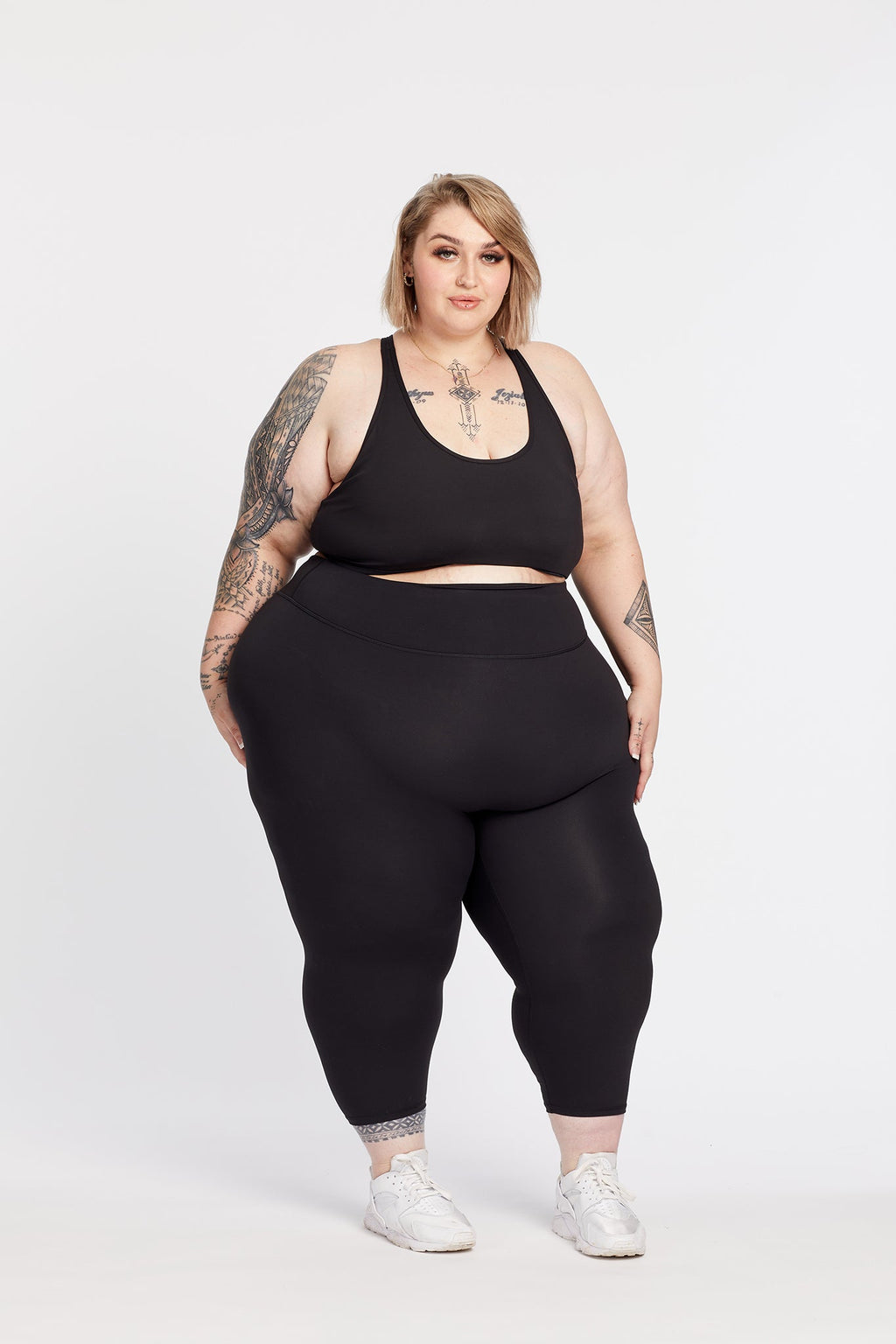 STAPLE 7/8 LEGGINGS ONYX