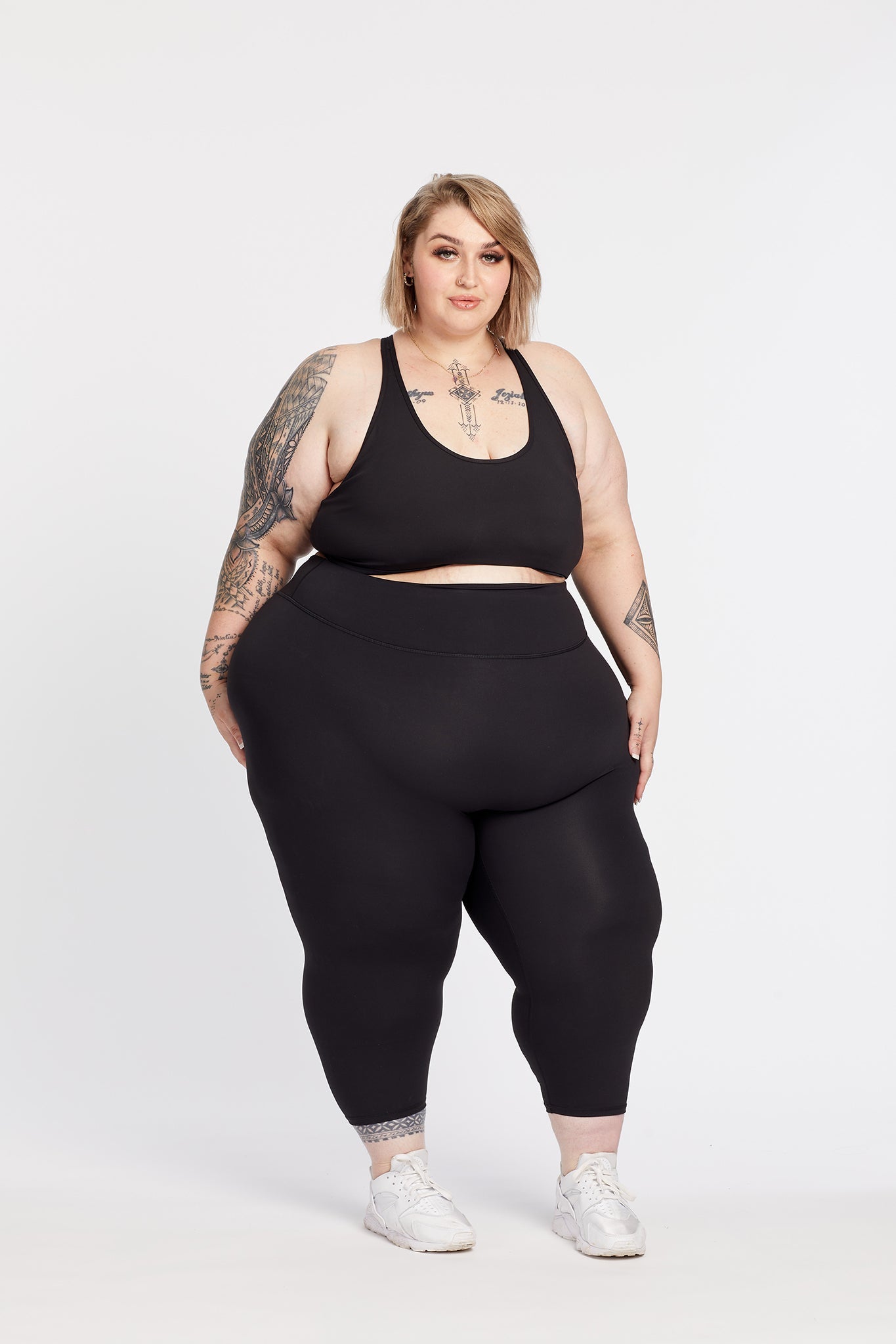 STAPLE 7/8 LEGGINGS ONYX