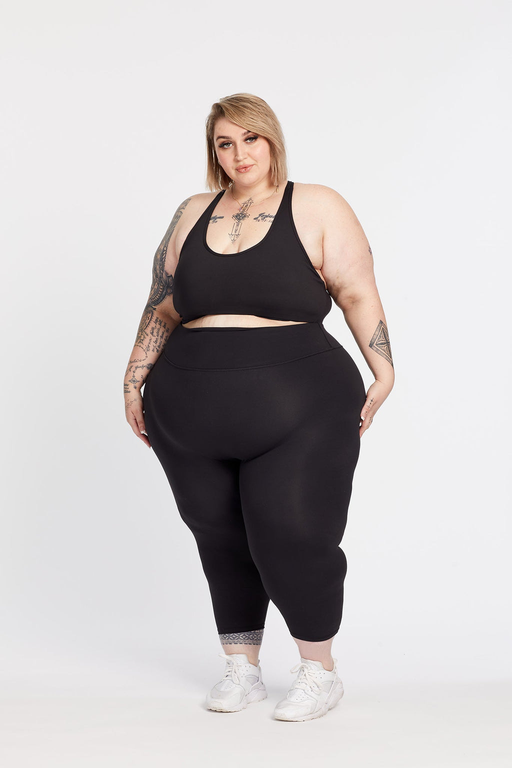 STAPLE 7/8 LEGGINGS ONYX