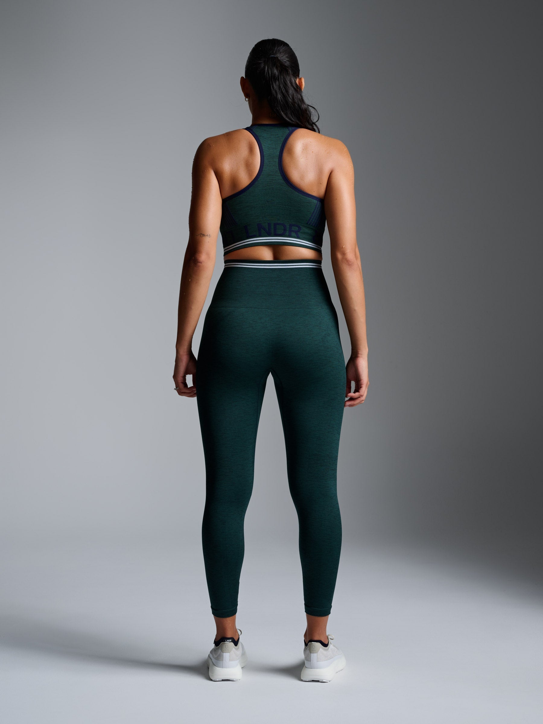 CHISEL LIGHT 7/8 Legging Dark Green Marl