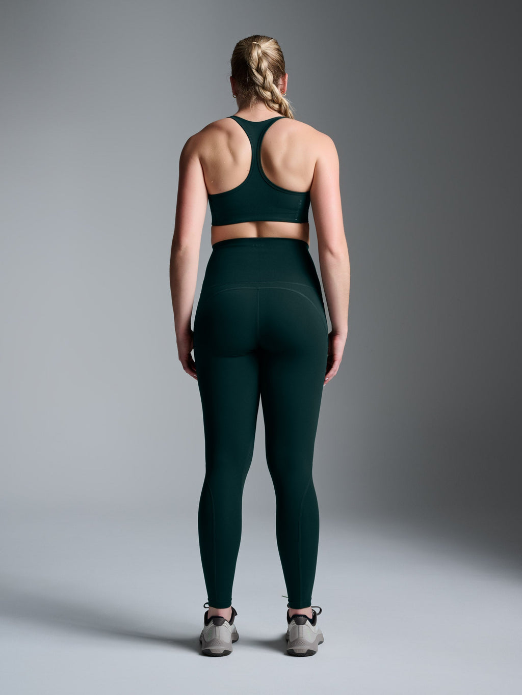 FATAL ATTRACTION 7/8 Super High Rise Legging Dark Green