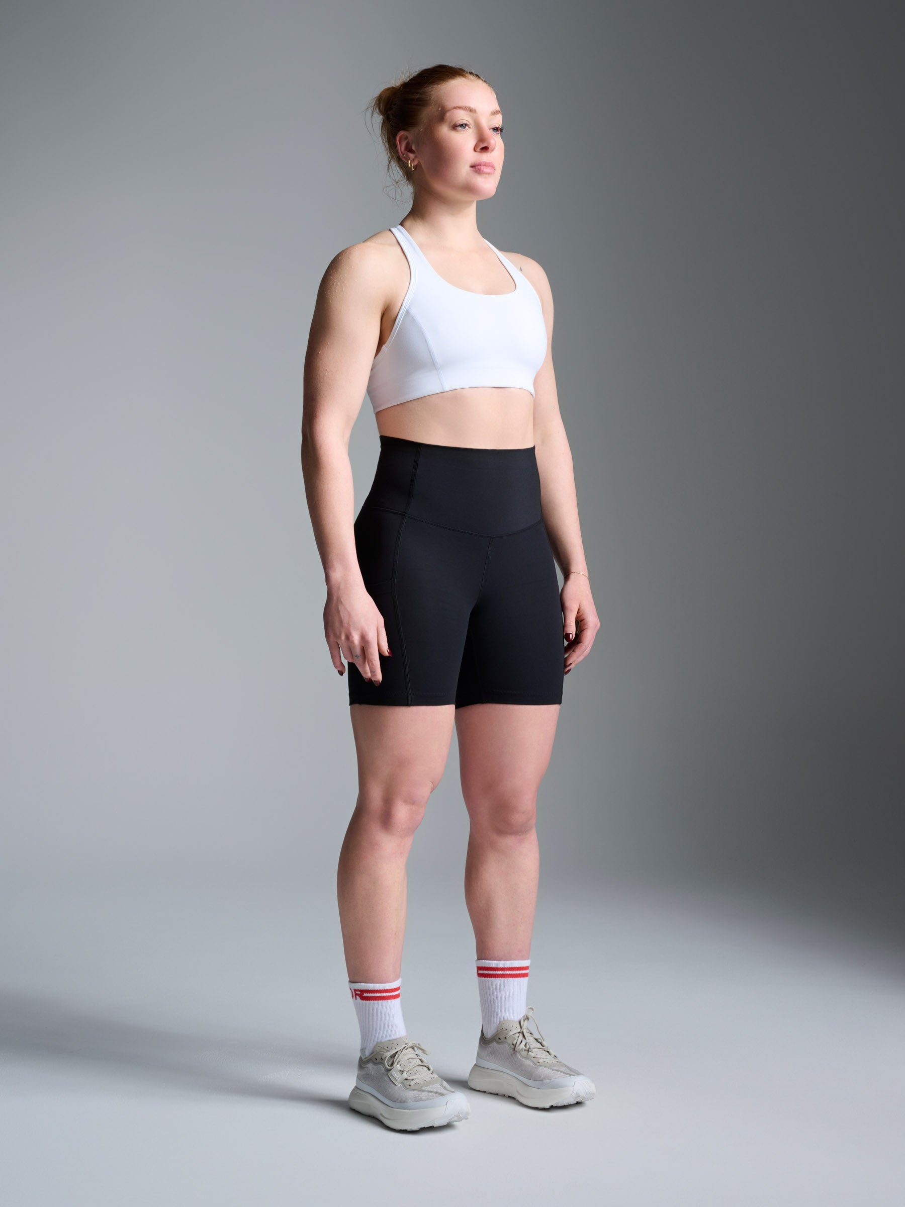 FATAL ATTRACTION 6" Super High Rise Bike Short Black