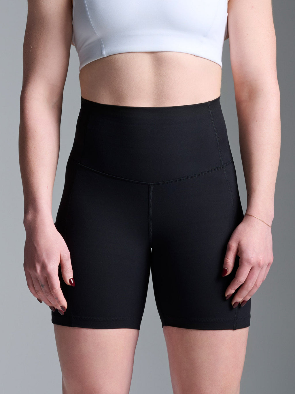 FATAL ATTRACTION 6" Super High Rise Bike Short Black