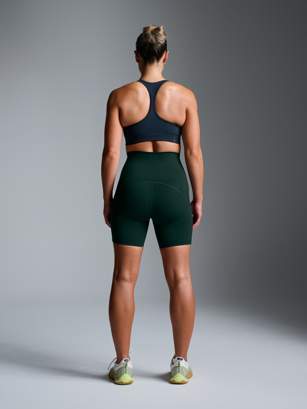 FATAL ATTRACTION 6" Super High Rise Bike Short Dark Green