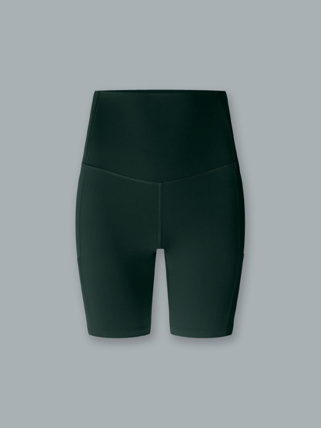 FATAL ATTRACTION 6" Super High Rise Bike Short Dark Green