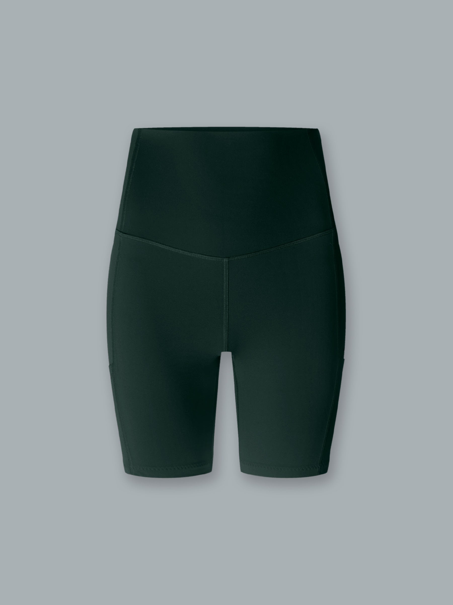 FATAL ATTRACTION 6" Super High Rise Bike Short Dark Green