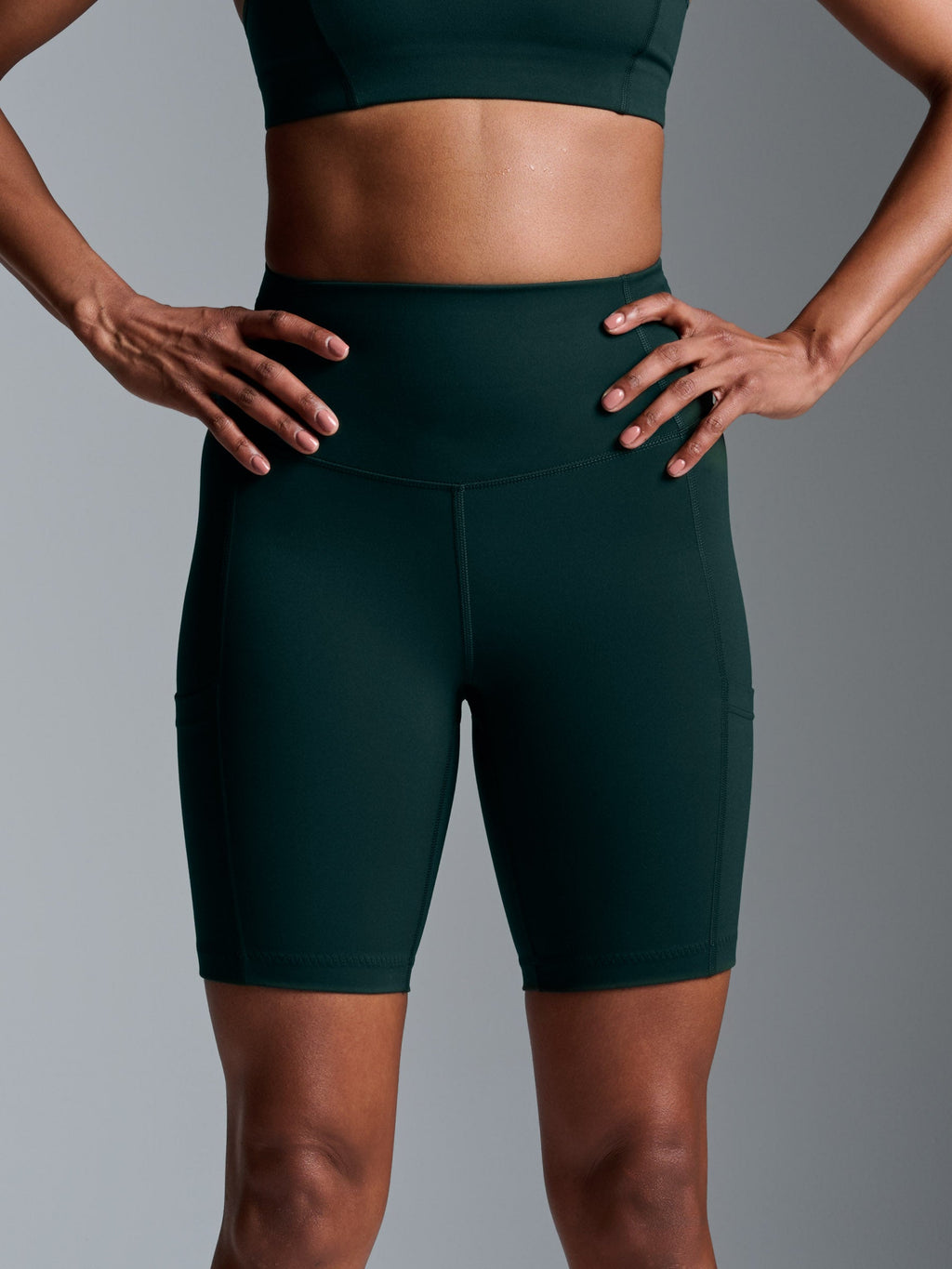 FATAL ATTRACTION 8" Bike Short Dark Green