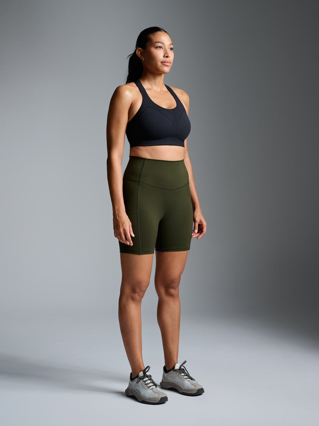 OBSESSION 6" Bike Short Olive