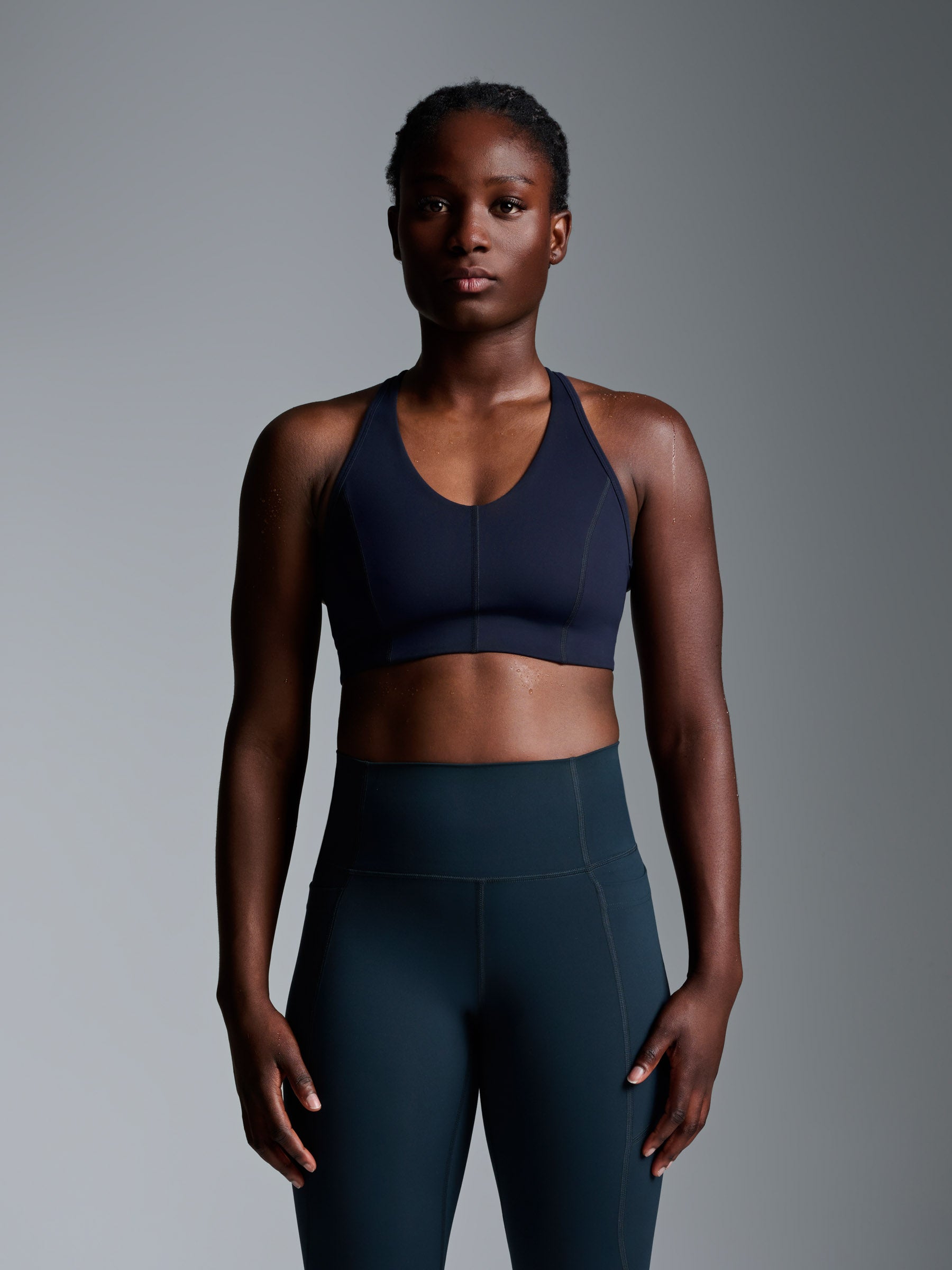 FEMME FATALE Sports Bra Deep Navy