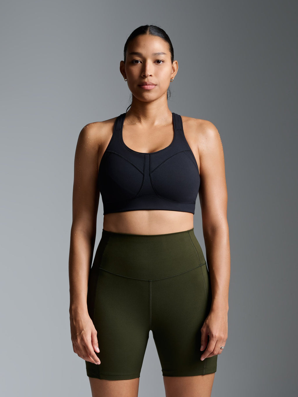 LOCKED + LOADED Sports Bra Black