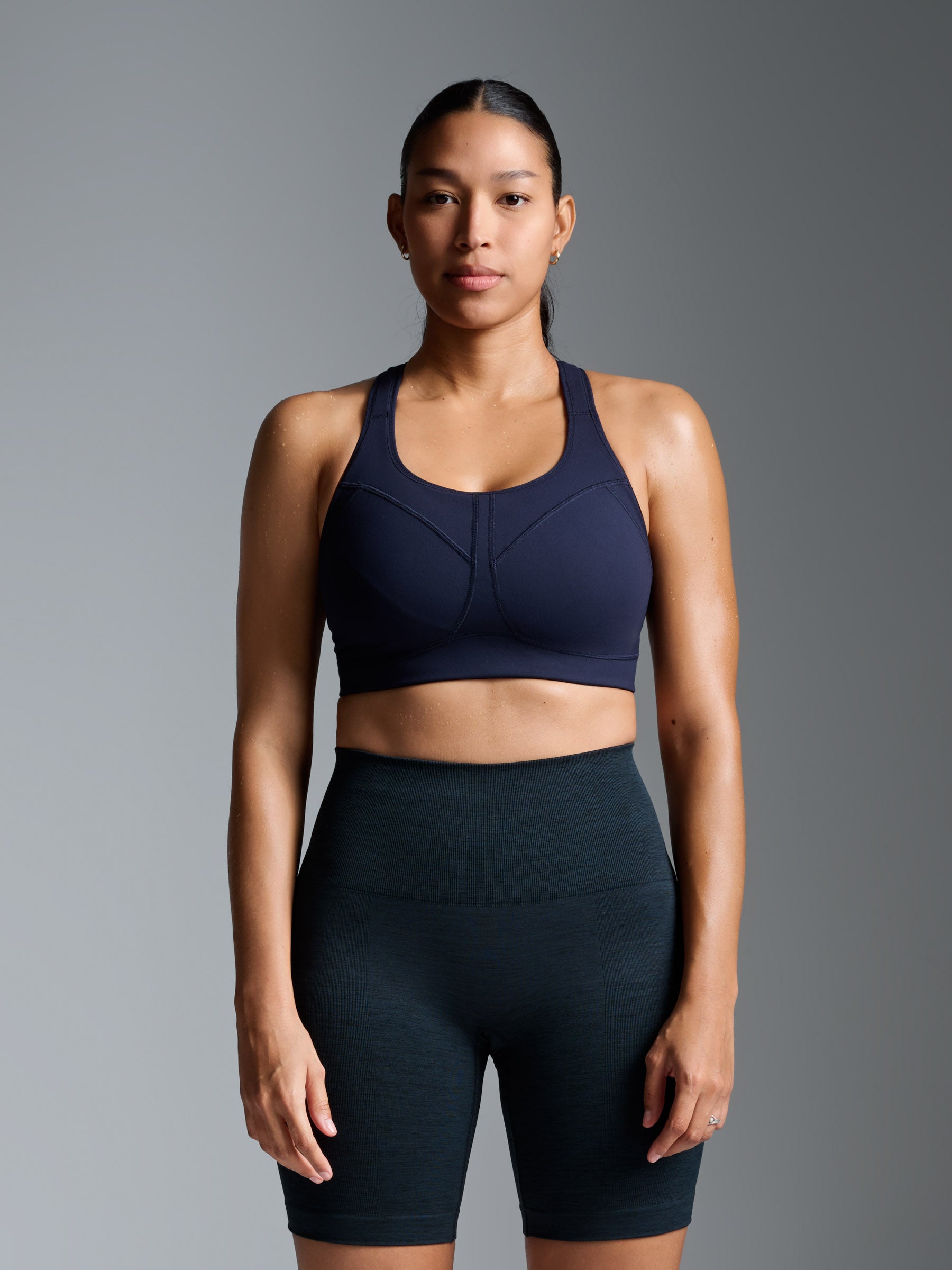 LOCKED + LOADED Sports Bra Deep Navy