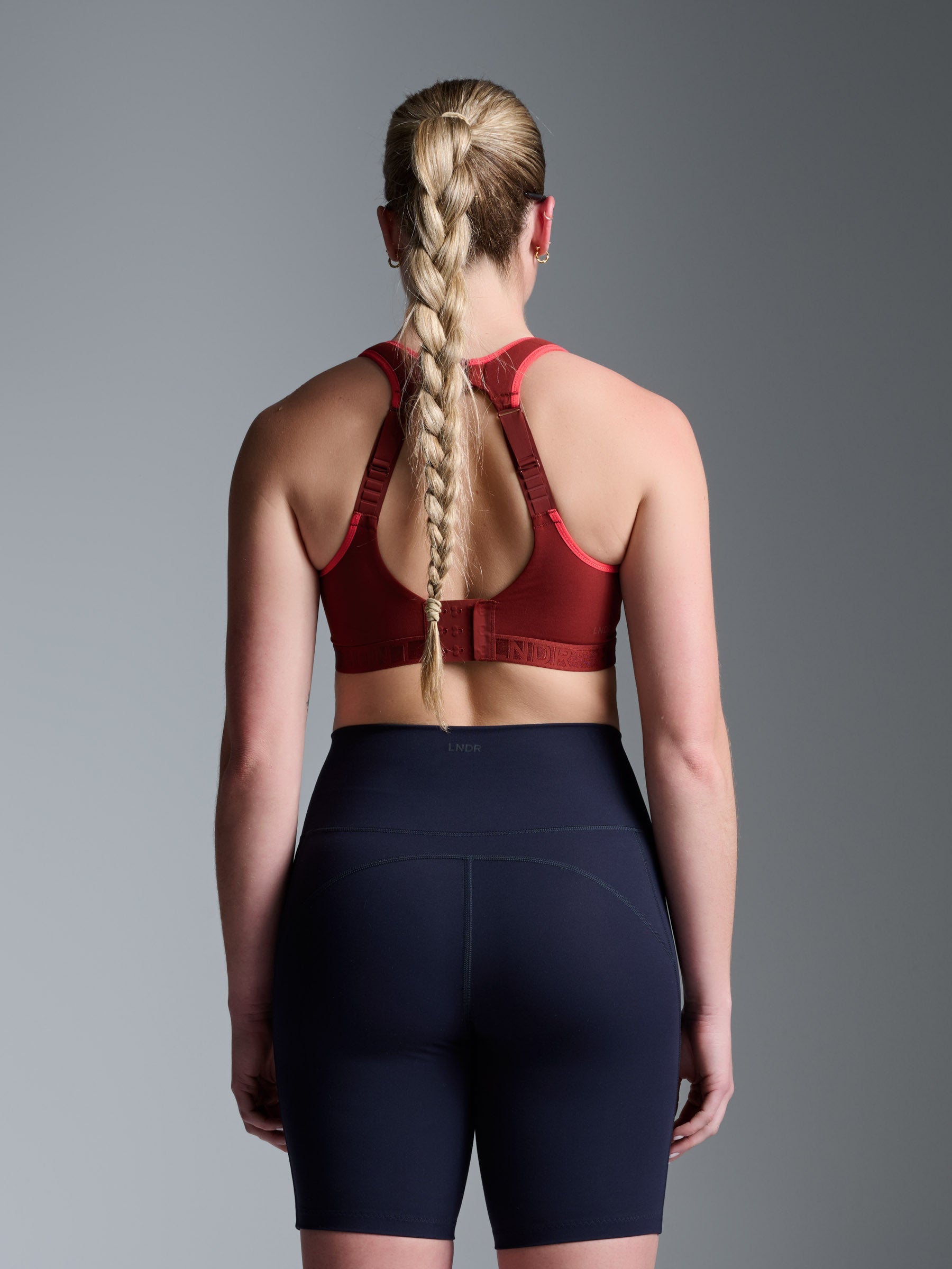 LOCKED + LOADED Sports Bra Rust