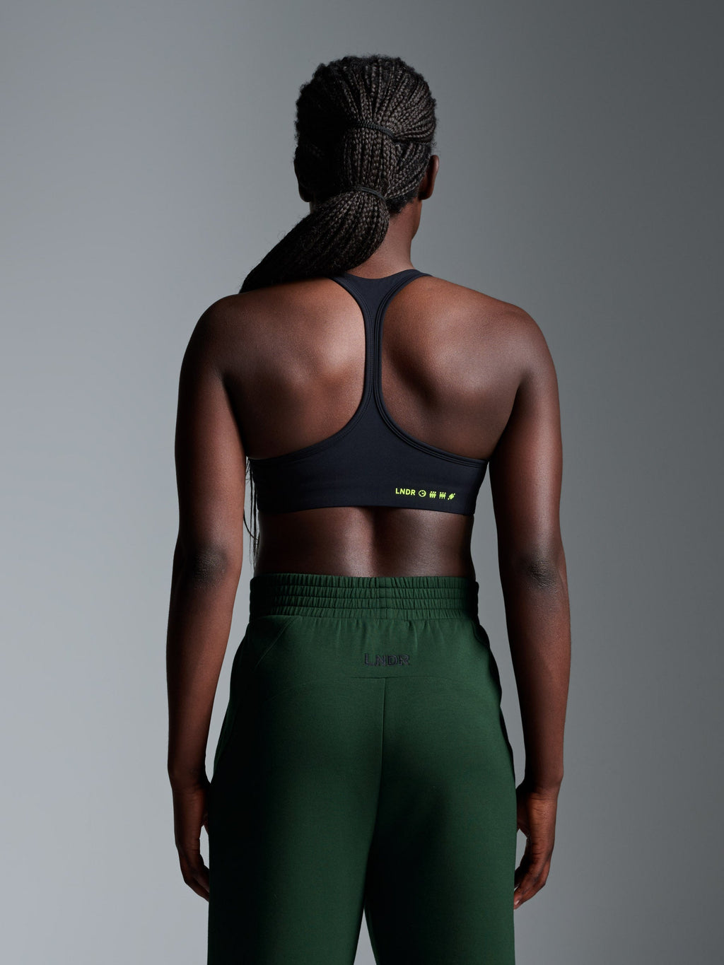 FATAL ATTRACTION Sports Bra Black