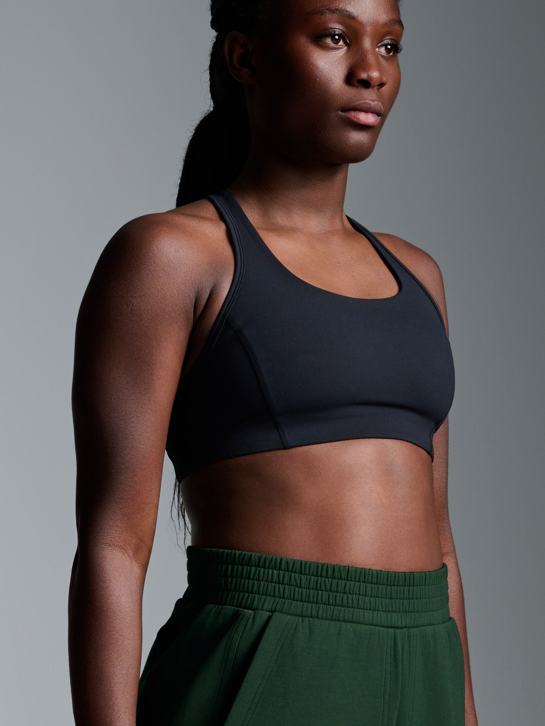 FATAL ATTRACTION Sports Bra Black