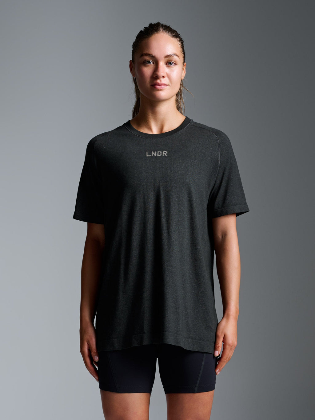 HERE TODAY Unisex Tee Faded Black