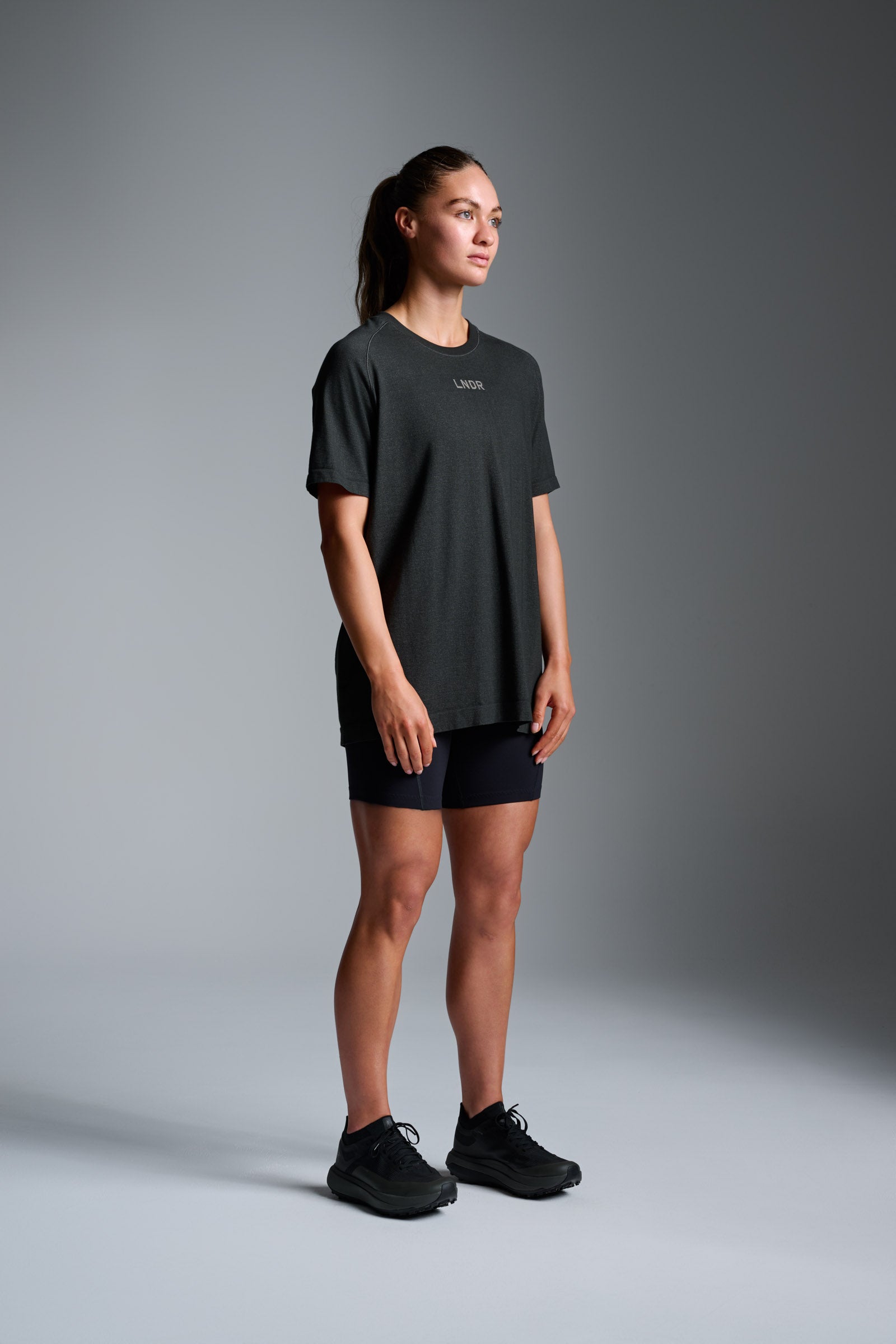 HERE TODAY Unisex Tee Faded Black