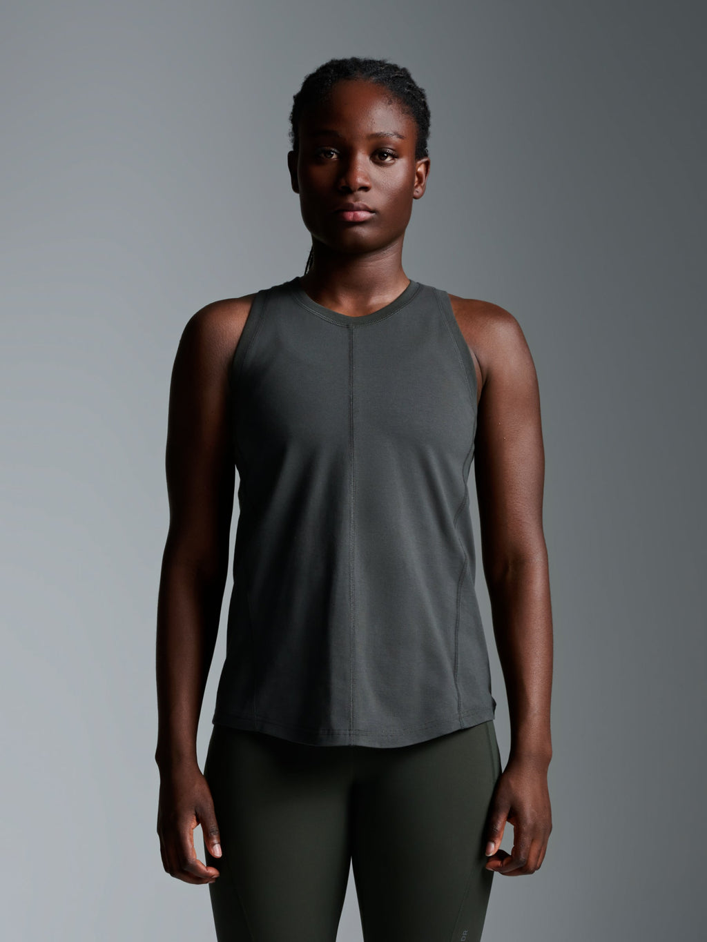 HYBRID Tank Faded Black