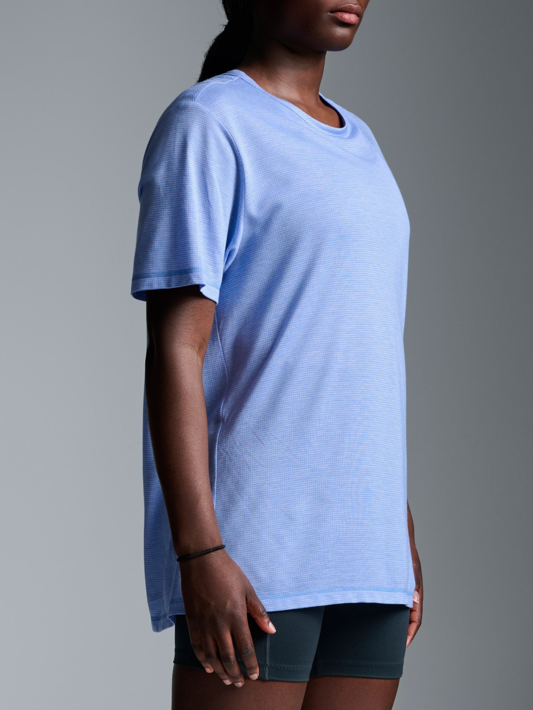 OVERSIZED PLNT Tee Vibrant Blue
