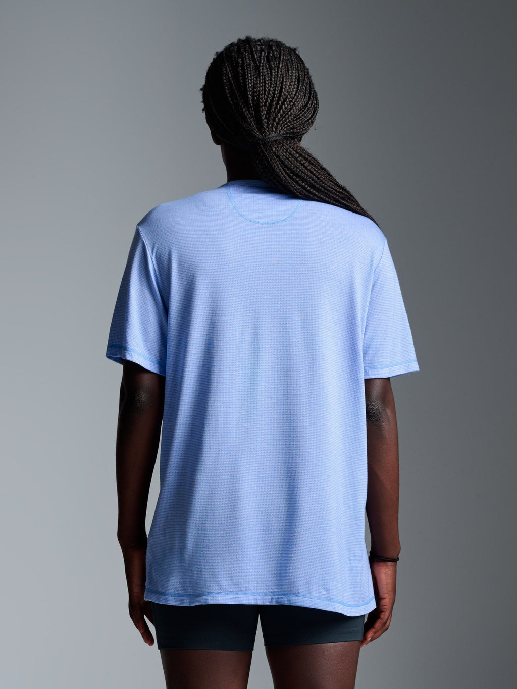 OVERSIZED PLNT Tee Vibrant Blue