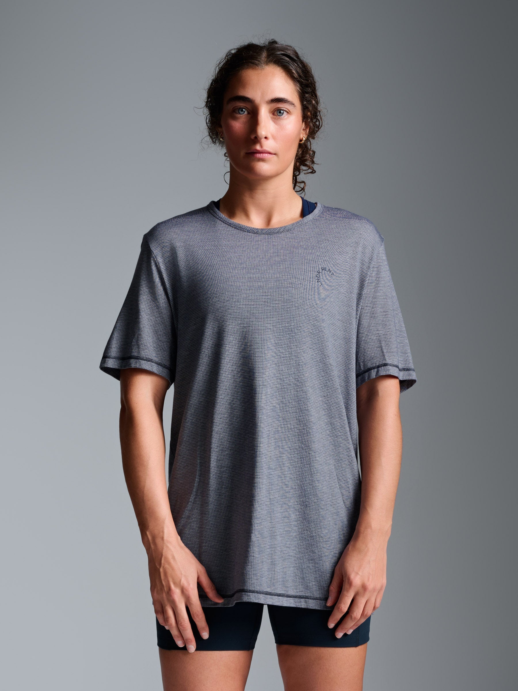 OVERSIZED PLNT Tee Deep Navy