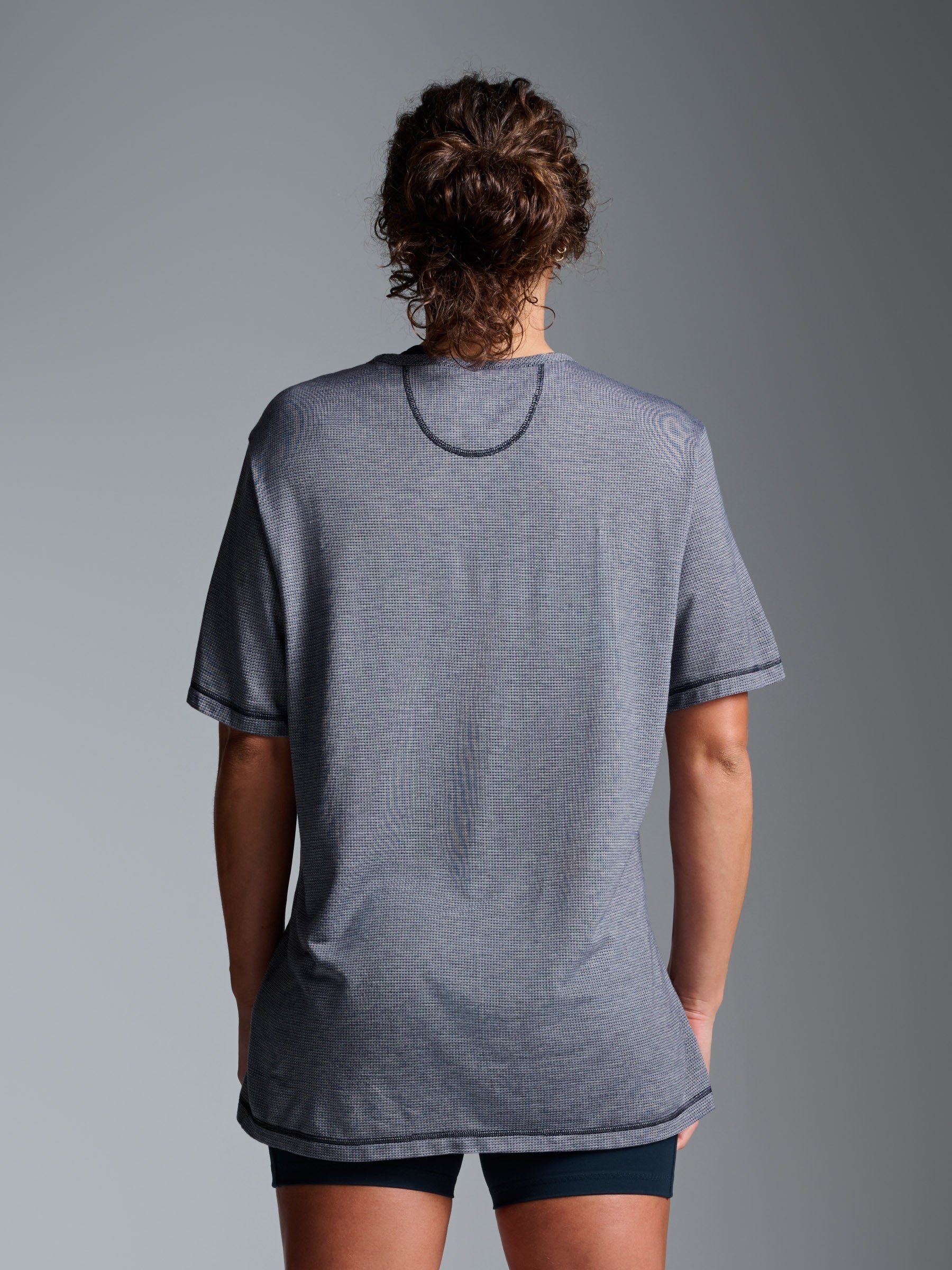 OVERSIZED PLNT Tee Deep Navy