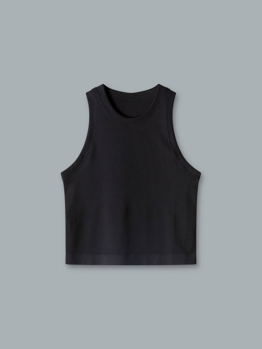 POWER CROP Tank Black