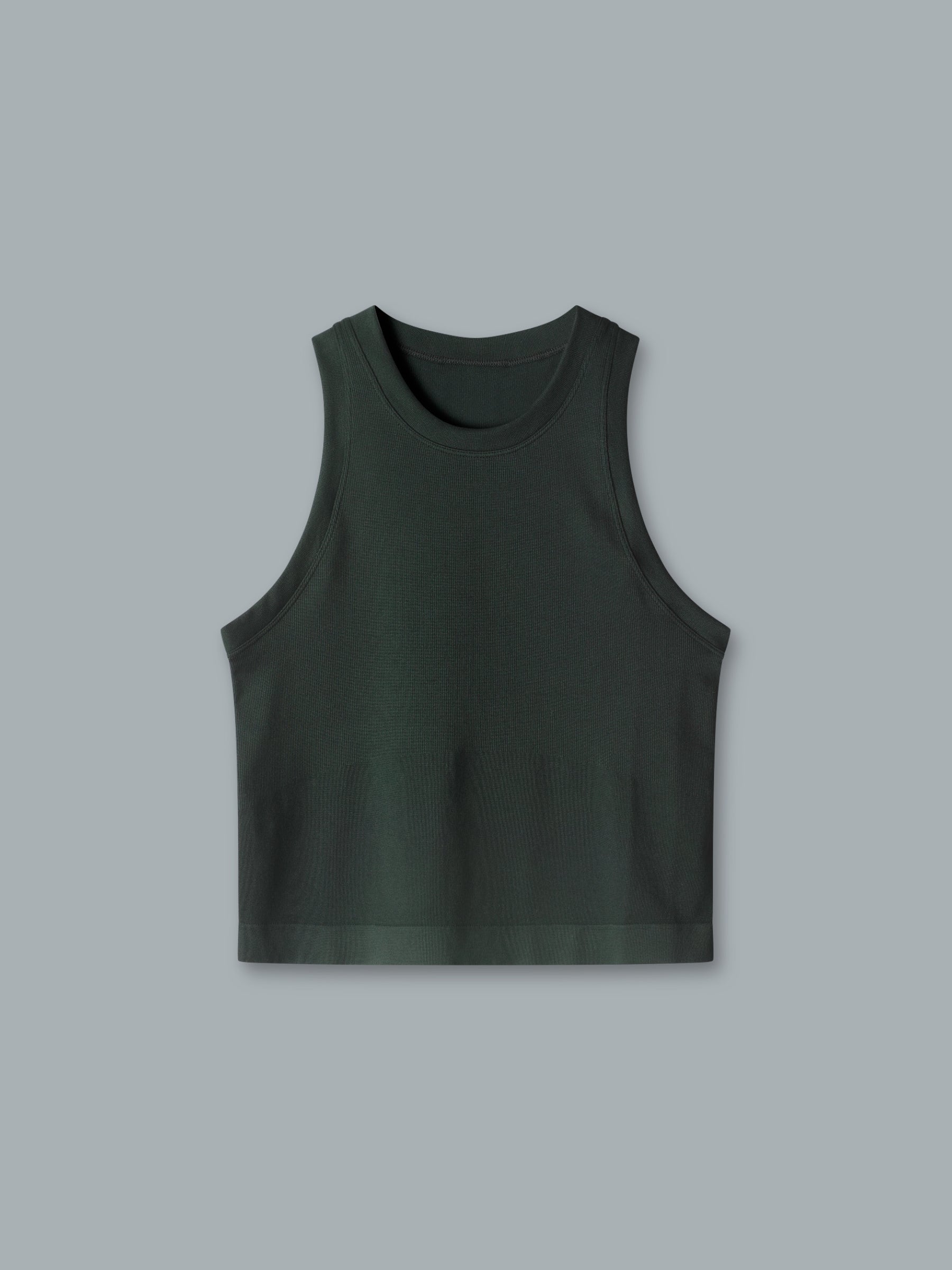 POWER CROP Tank Olive